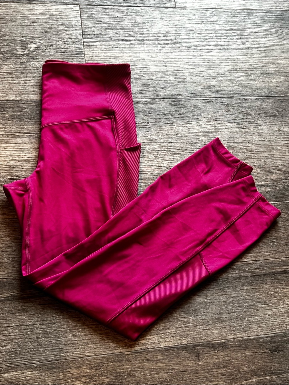 Pink High-Rise Performance Leggings